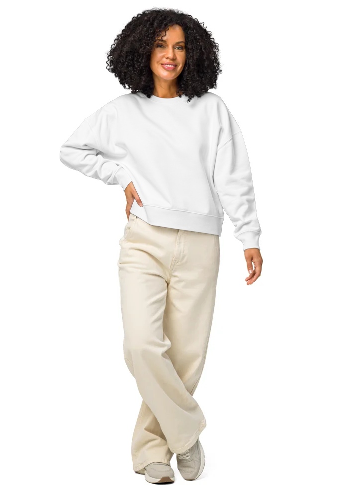Women's Organic Crew Neck Stella Alma Sweatshirt